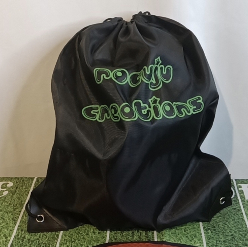 LIMITED EDITION HANDMADE Football Purse (PHILADELPHIA EAGLES) 🏈 - Picture 10 of 10